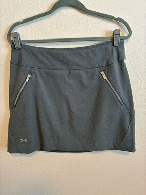 Under Armour Dark Gray Golf Skirt